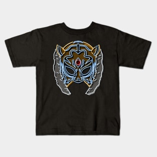 Tiger mask bg Kids T-Shirt